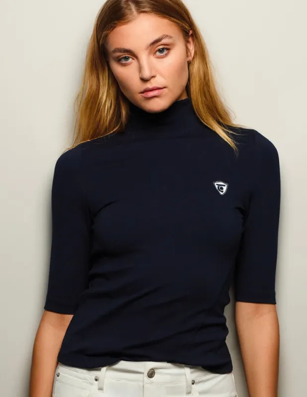 Mock Neck Ponte Top made by Daily Thread
