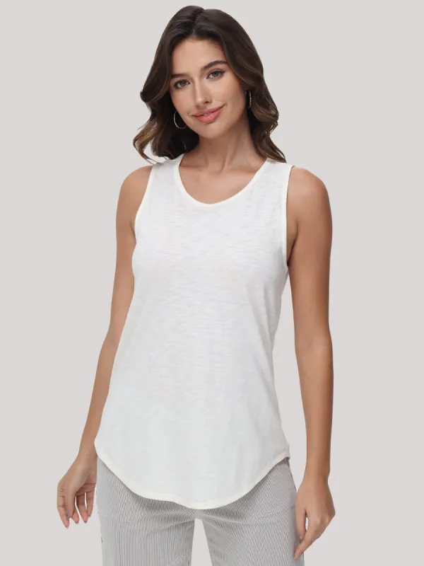 Scoop Neck Tank Top sold by Daily Thread