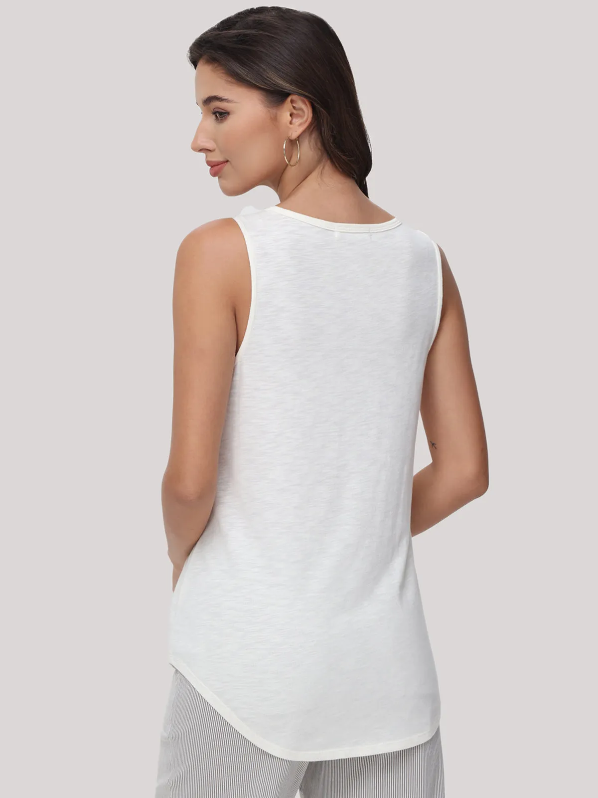 Scoop Neck Tank Top sold by Daily Thread product image thumbnail 4