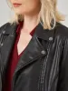 Faux Leather Moto Biker Jacket sold by Daily Thread