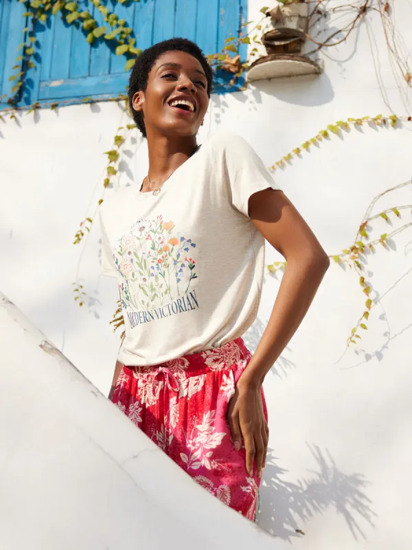 Modern Victorian Graphic Tee sold by Daily Thread