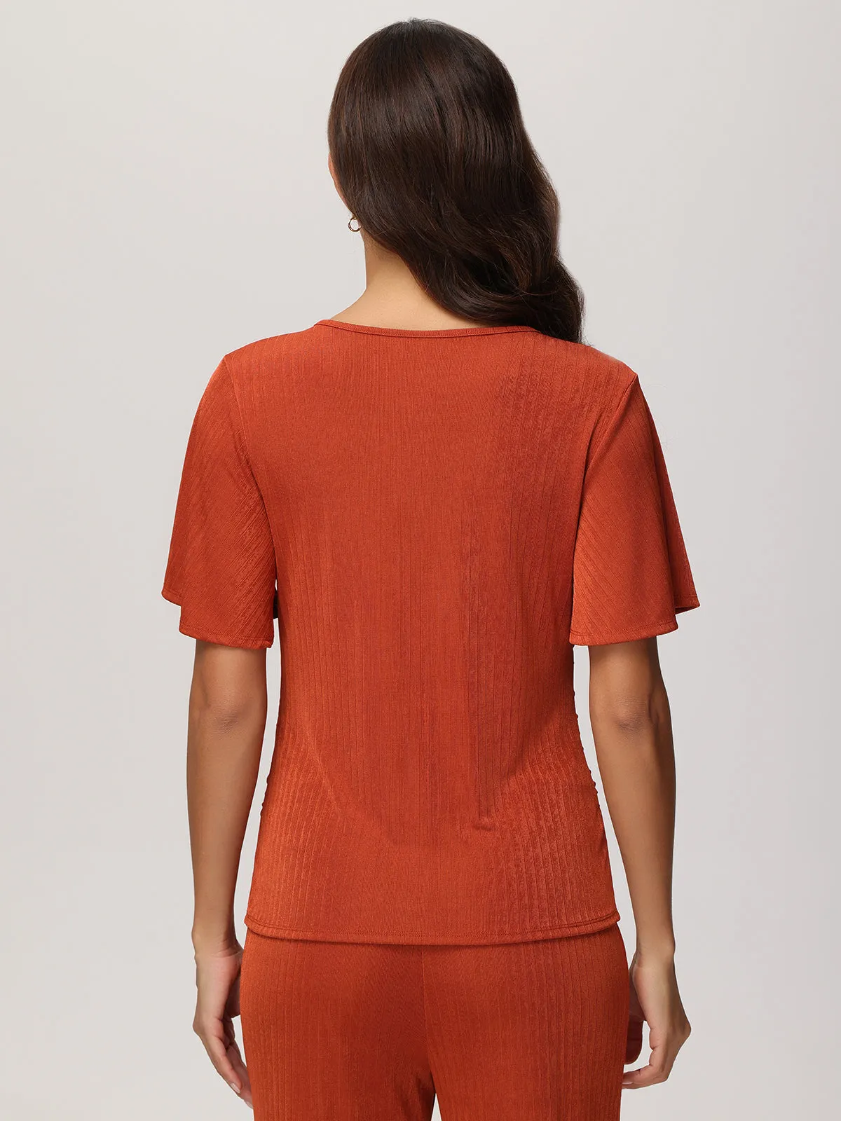 Flutter Sleeve Top sold by Daily Thread product image thumbnail 4