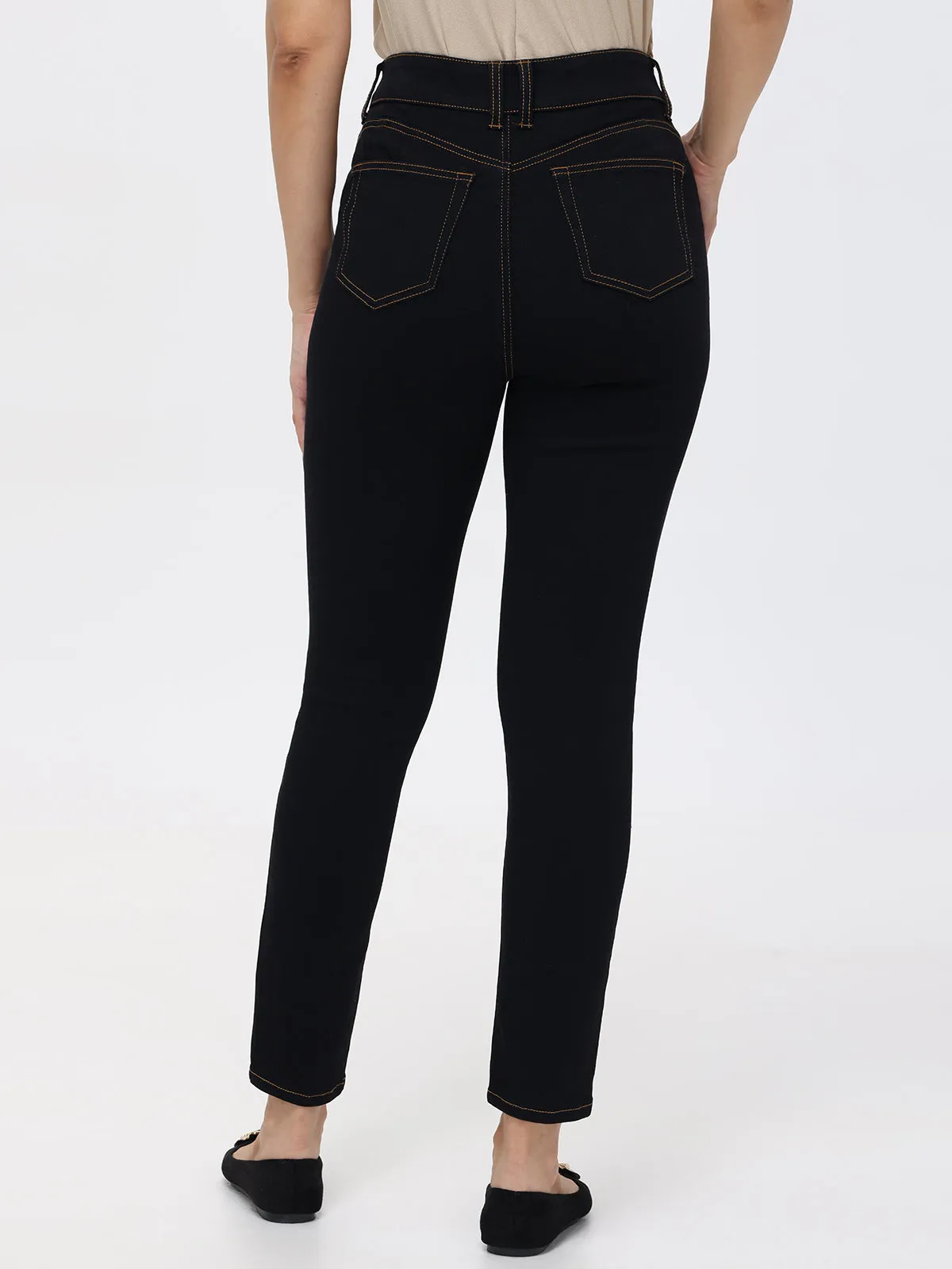 Skinny High Rise Jean sold by Daily Thread product image thumbnail 4