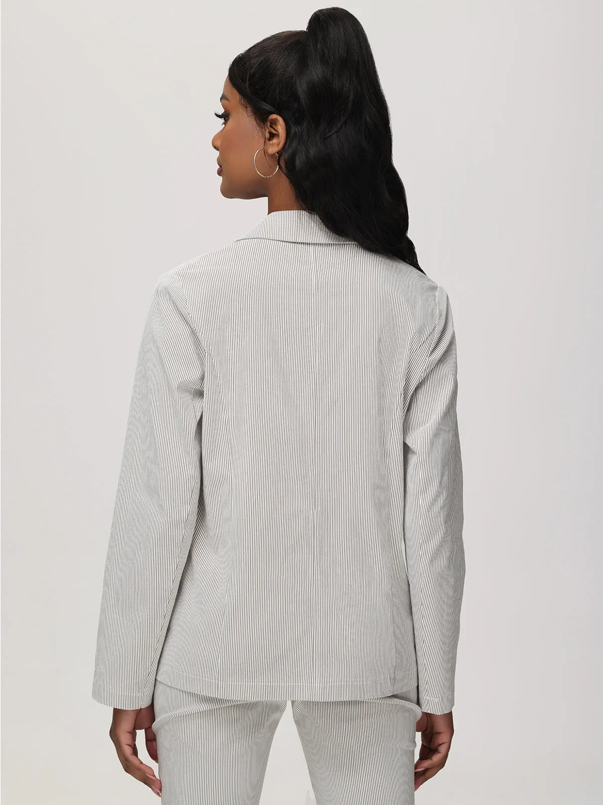 Stripe Blazer sold by Daily Thread product image thumbnail 5