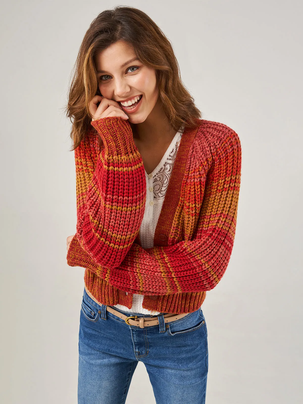 Ombre Cardigan sold by Daily Thread