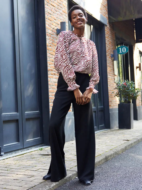 Scuba High-Rise Wide Leg Pants sold by Daily Thread