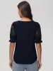 Lace Puff Sleeve Cool Top sold by Daily Thread