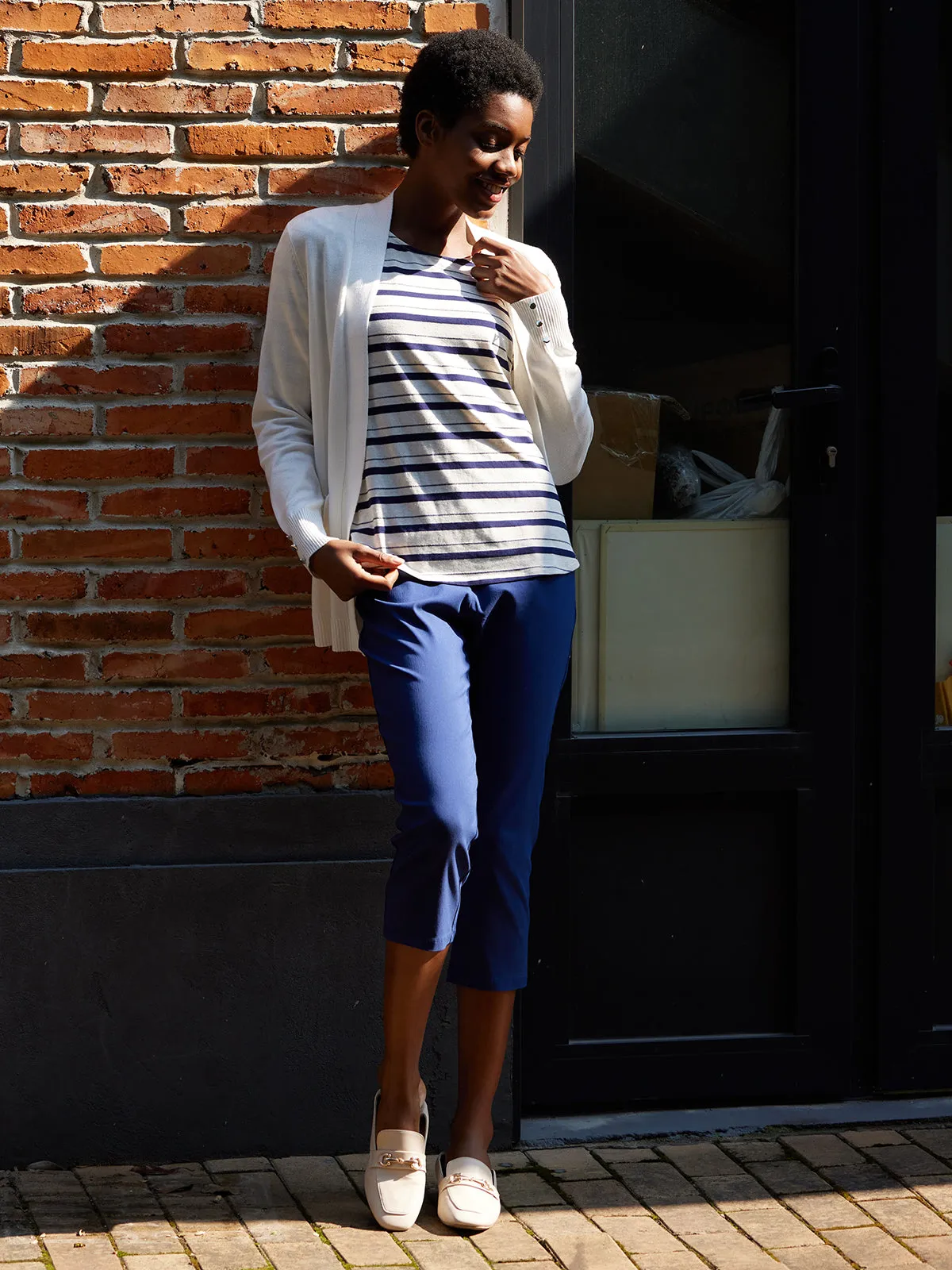 Button Cuff Open Cardigan sold by Daily Thread product image thumbnail 2