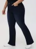 Plus Kick Out High Rise Jean In Dark Wash sold by Daily Thread