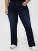 Plus Kick Out High Rise Jean In Dark Wash sold by Daily Thread