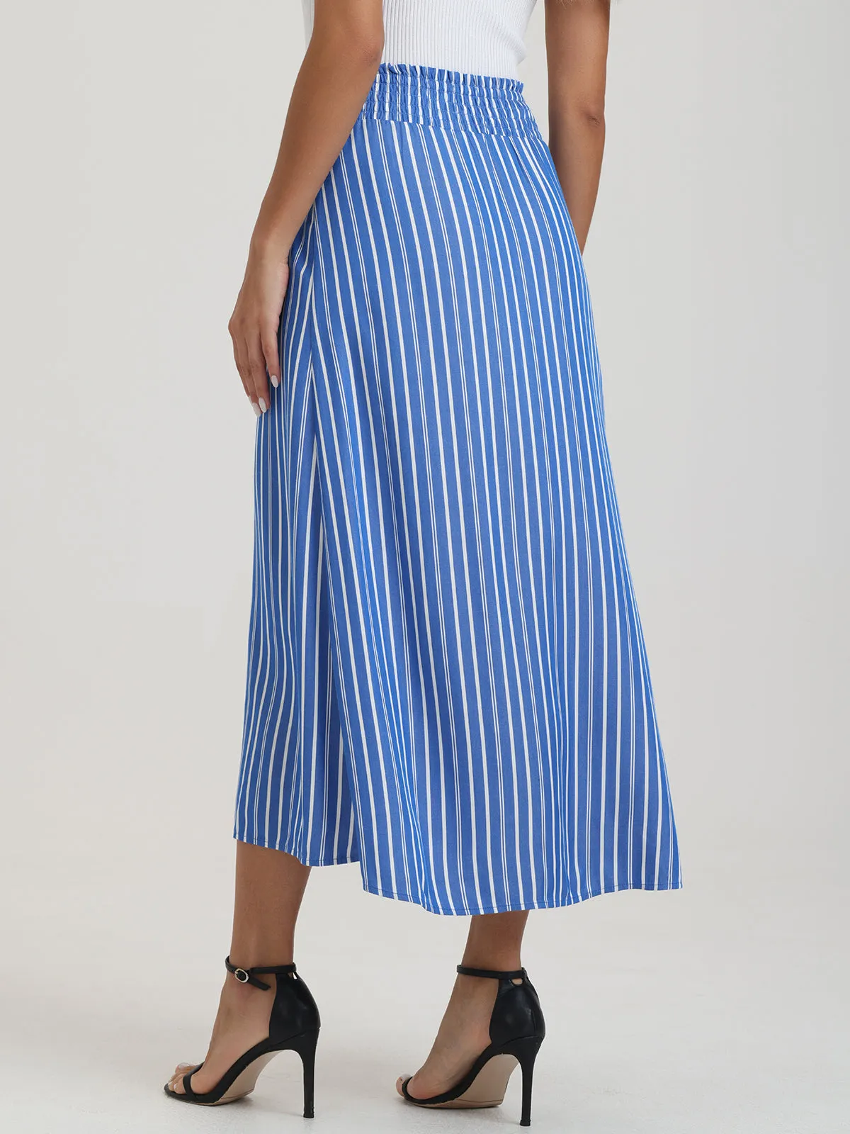 Button Front Midi Skirt sold by Daily Thread product image thumbnail 4