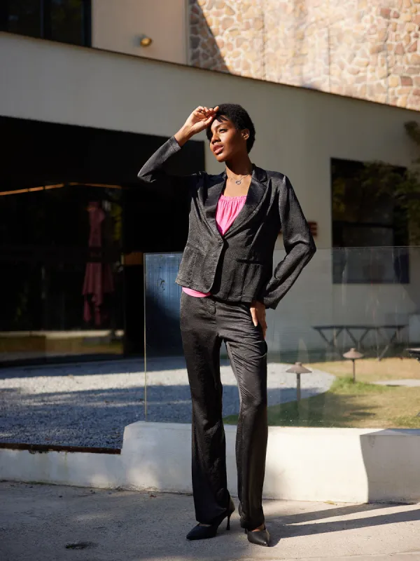 Jacquard Straight Leg Pants sold by Daily Thread