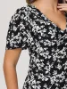 Floral Puff Sleeve Cool Top sold by Daily Thread