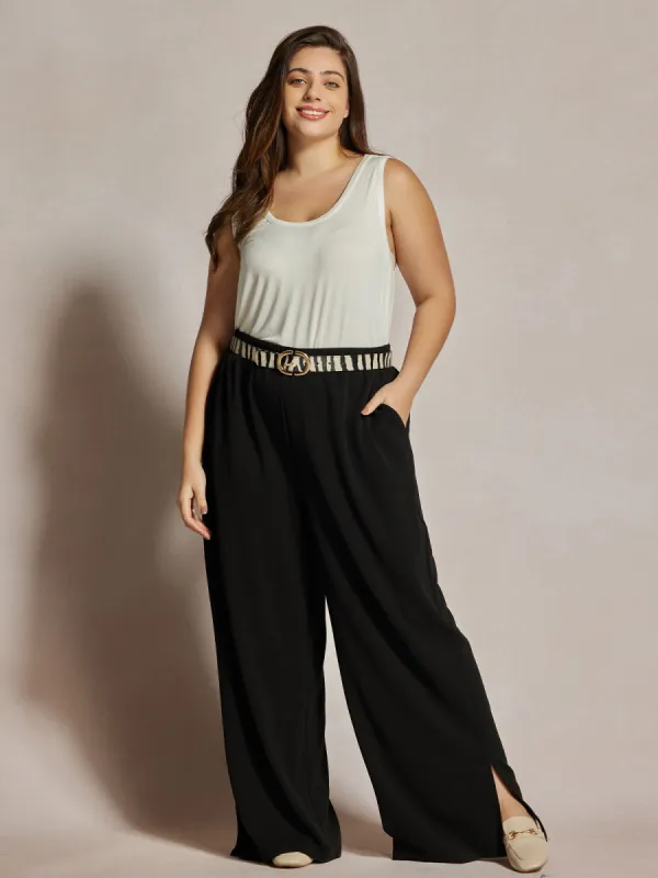 Plus Scoop Neck Tank Top sold by Daily Thread