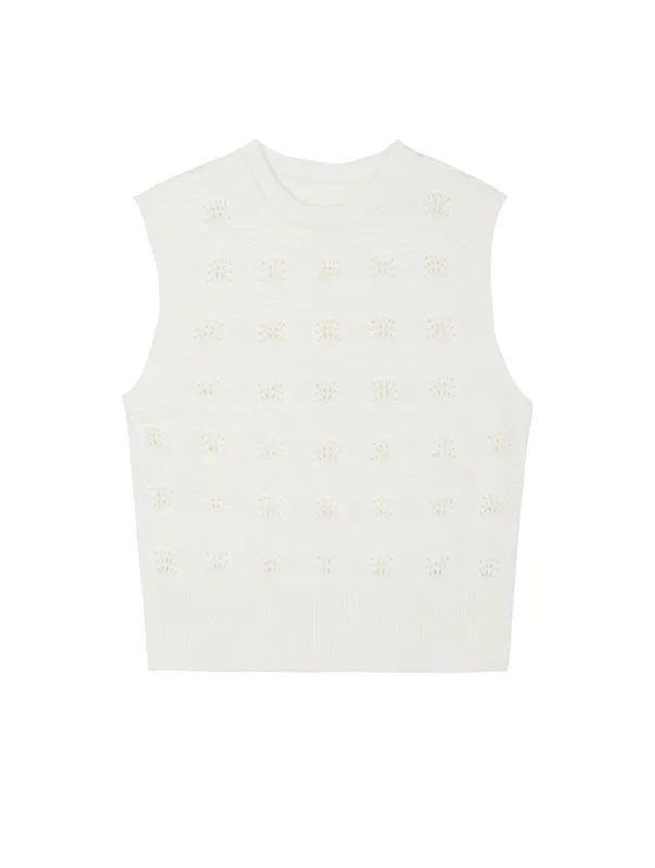 Crochet Stitch Vest sold by Daily Thread