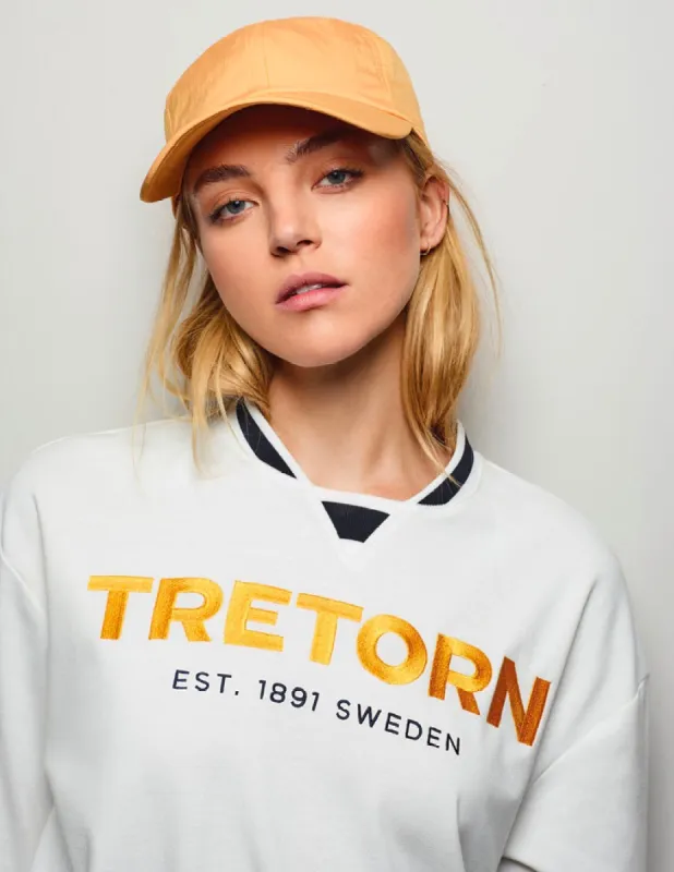 V-Neck Embroidered Logo Sweatshirt sold by Daily Thread