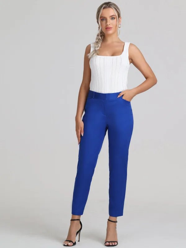Sateen Ankle Pants sold by Daily Thread