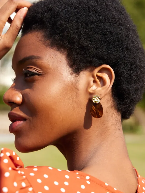 Teardrop Dangle Earrings sold by Daily Thread