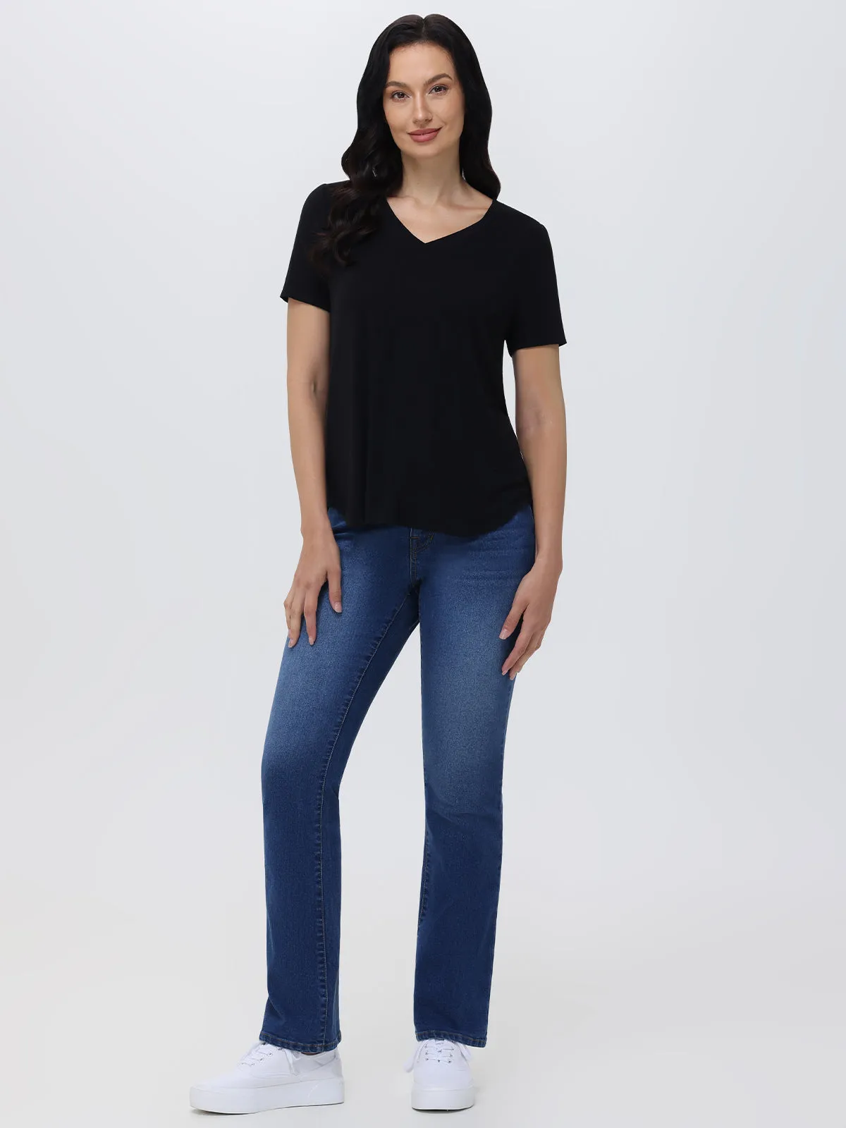 V-Neck Short Sleeve Tee sold by Daily Thread product image thumbnail 5