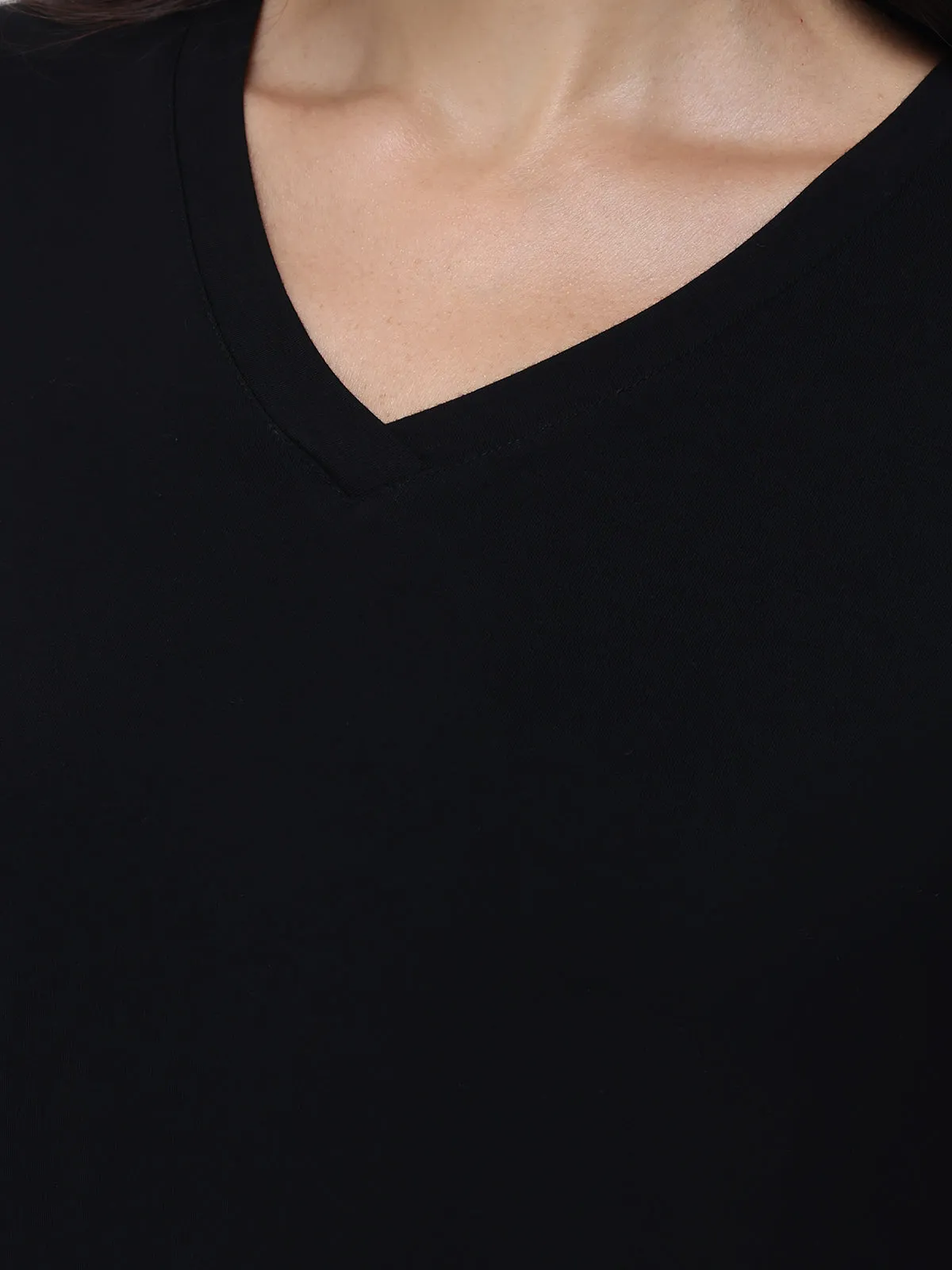 V-Neck Short Sleeve Tee sold by Daily Thread product image thumbnail 4