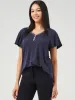 Heartland Henley Flutter Sleeve Tee sold by Daily Thread