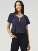 Heartland Henley Flutter Sleeve Tee sold by Daily Thread