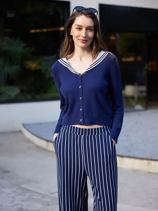 Sailor Collar Cardigan sold by Daily Thread