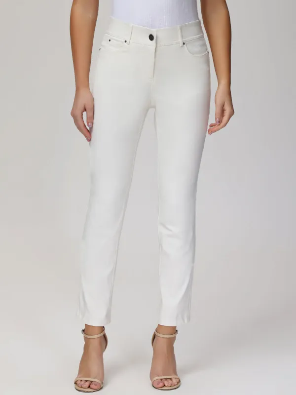 Petite Millennium Five Pocket Stretch Pants sold by Daily Thread