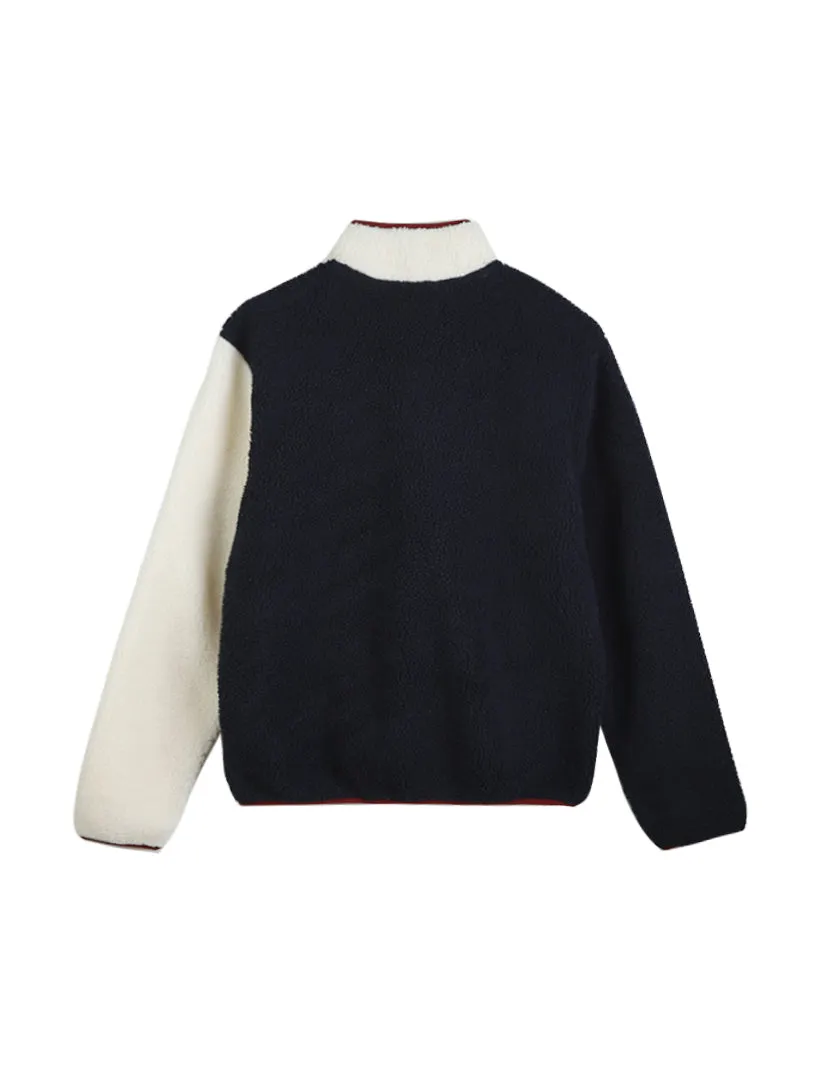 Colorblocked Mock Neck Pullover sold by Daily Thread product image thumbnail 2