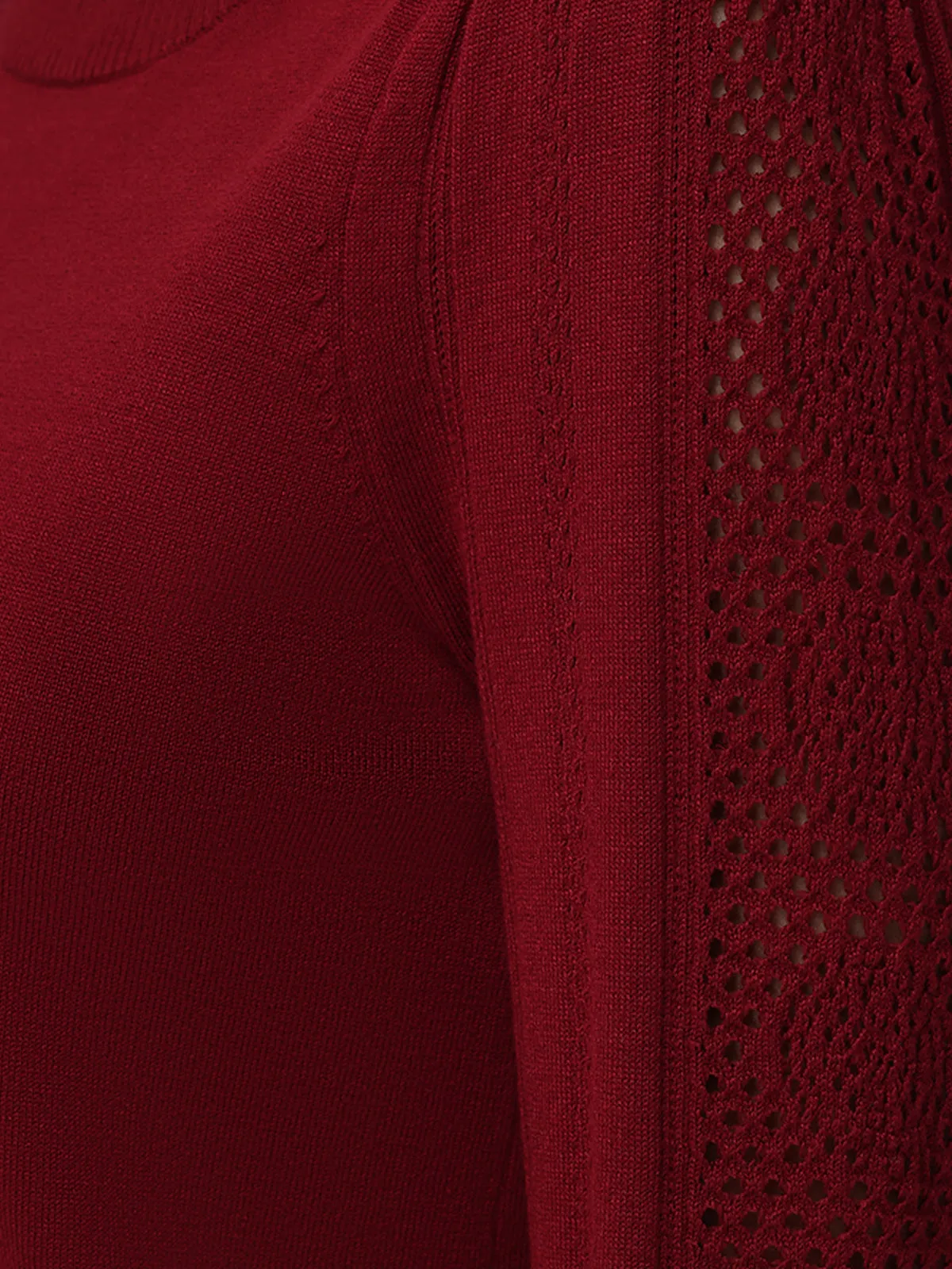 Pointelle Sleeve Sweater sold by Daily Thread product image thumbnail 4