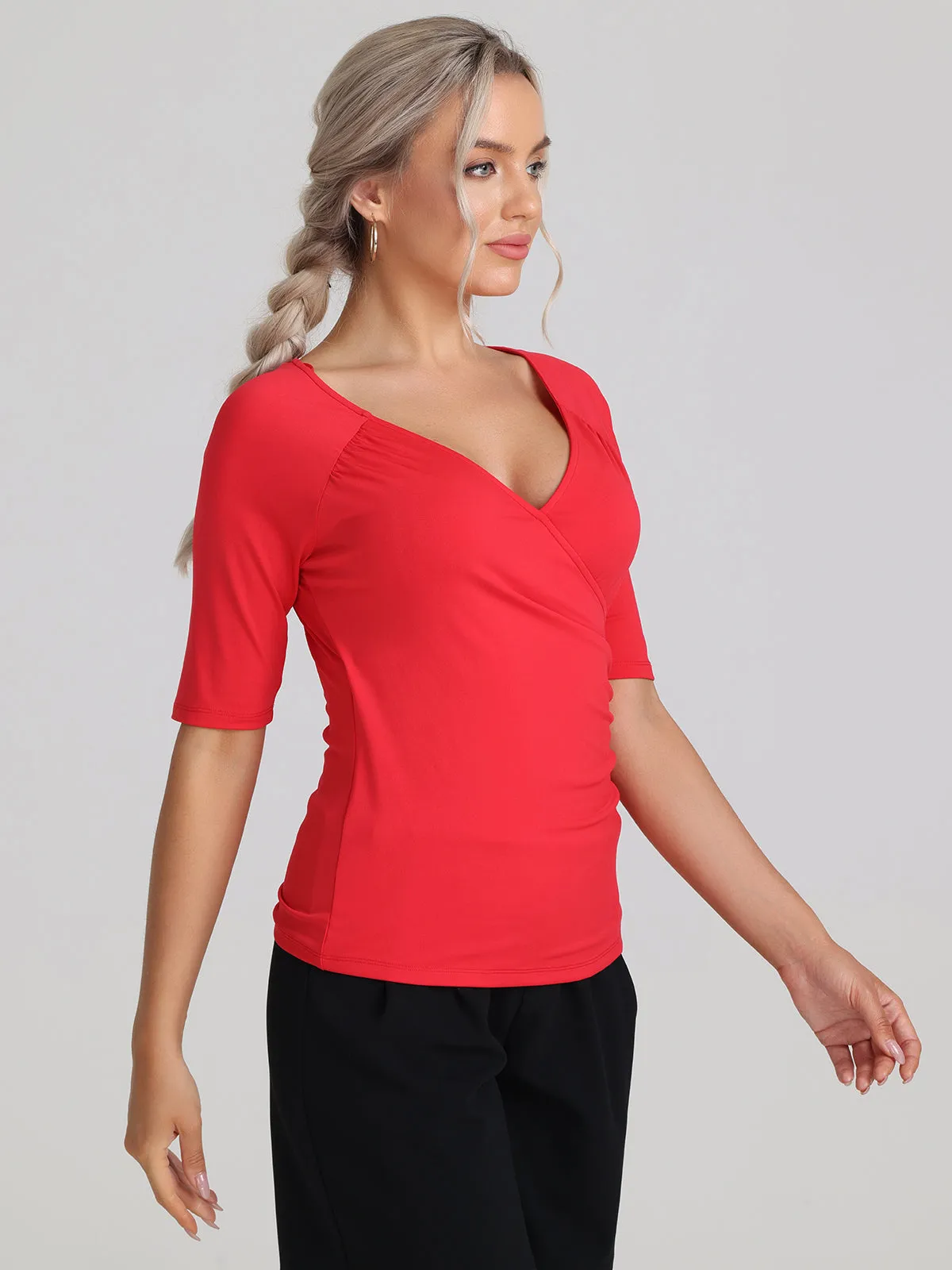 Faux Wrap Top sold by Daily Thread product image thumbnail 3