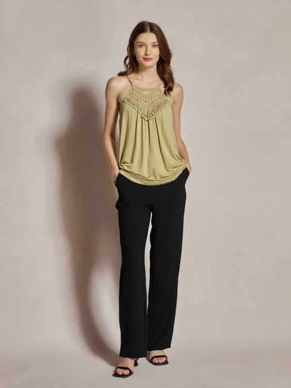 High Waist Drawstring Pants sold by Daily Thread