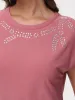 Jeweled Neck Dolman Cool Top sold by Daily Thread