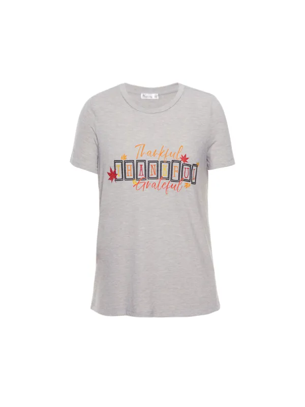 Thankful Graphic Tee sold by Daily Thread