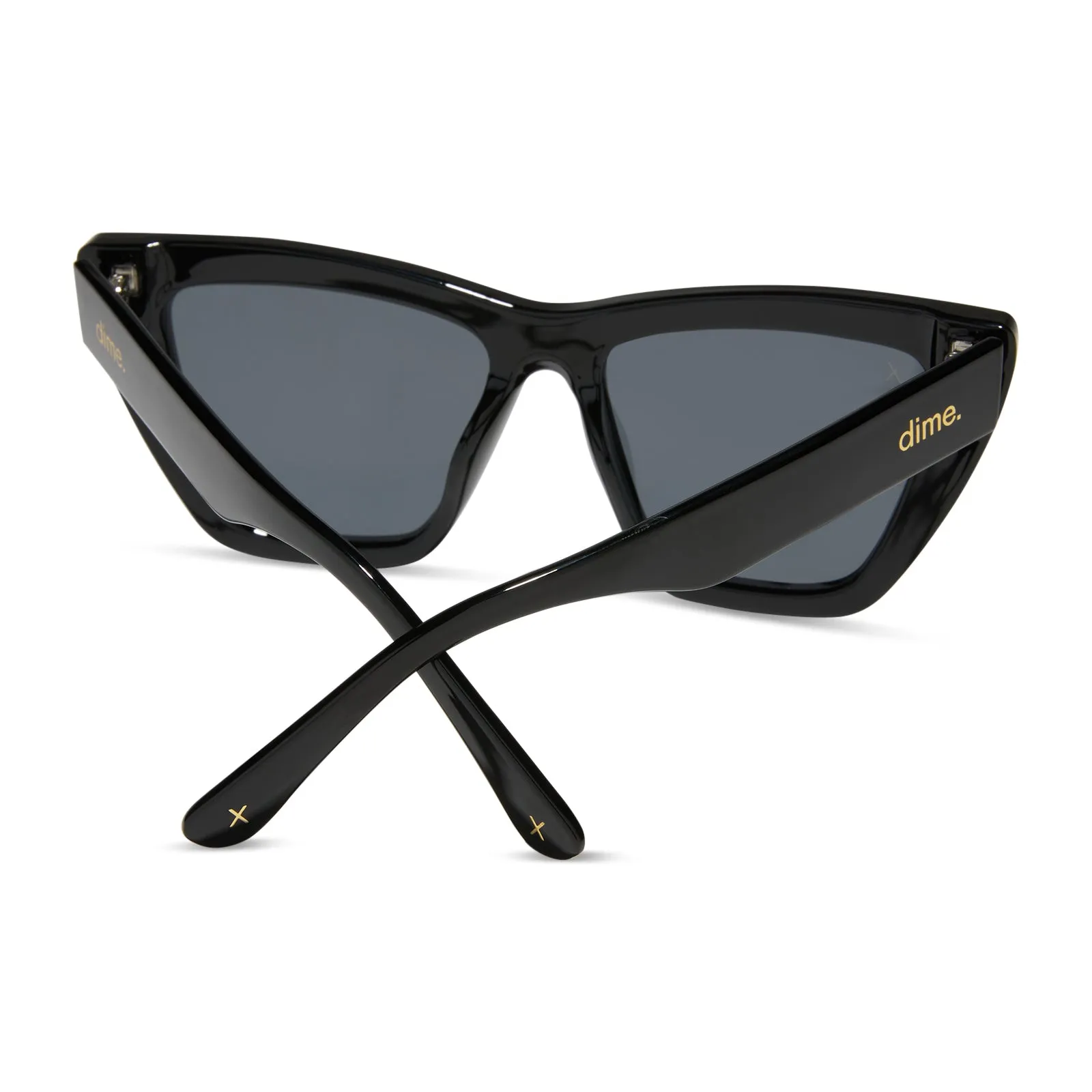 windsor - black + grey polarized sunglasses sold by Dime Optics product image thumbnail 2