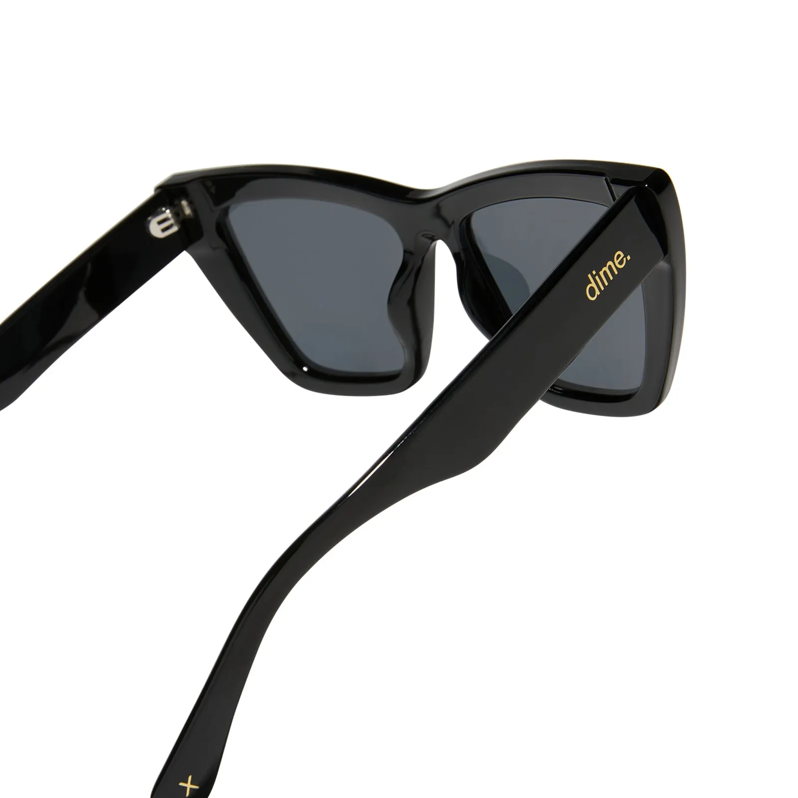 windsor - black + grey polarized sunglasses sold by Dime Optics product image thumbnail 3