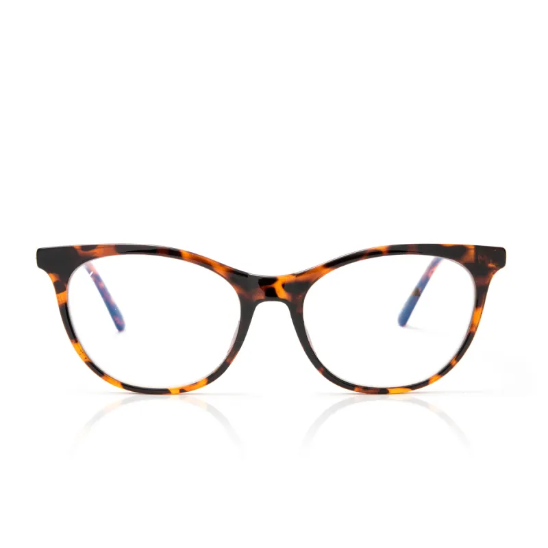 the g - tortoise + blue light glasses made by Dime Optics