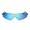 skyami - turquoise + turquoise flash polarized sunglasses sold by Dime Optics