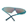 skyami - turquoise + turquoise flash polarized sunglasses sold by Dime Optics