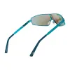 skyami - turquoise + turquoise flash polarized sunglasses sold by Dime Optics