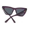 windsor - amethyst purple + grey polarized sunglasses sold by Dime Optics