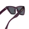 windsor - amethyst purple + grey polarized sunglasses sold by Dime Optics