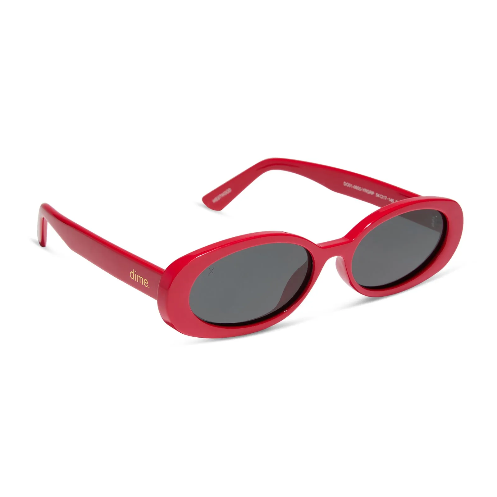 westwood - ruby red + grey polarized sunglasses sold by Dime Optics product image thumbnail 2