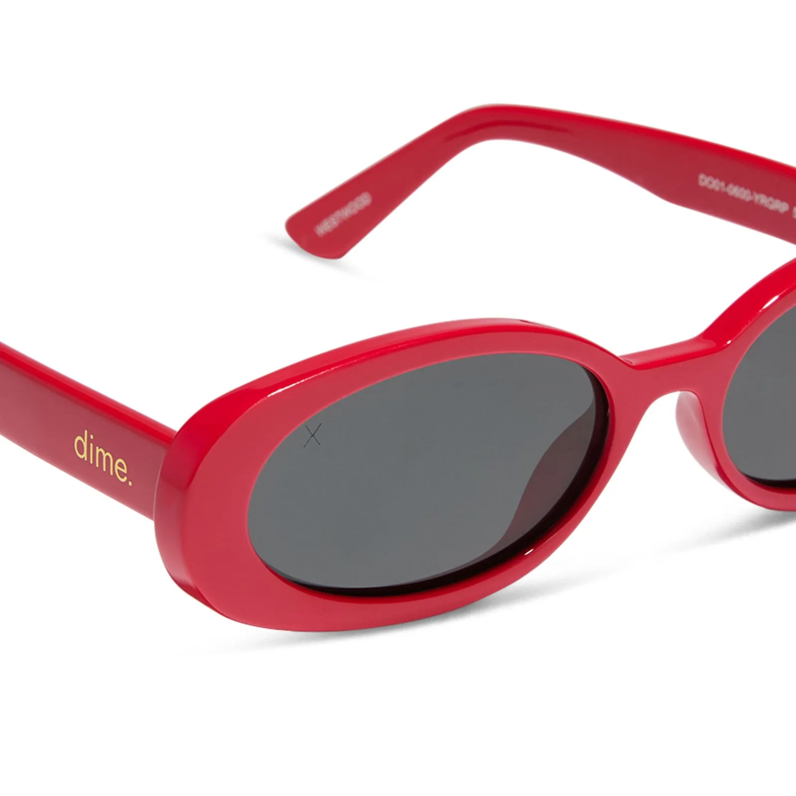 westwood - ruby red + grey polarized sunglasses sold by Dime Optics product image thumbnail 4