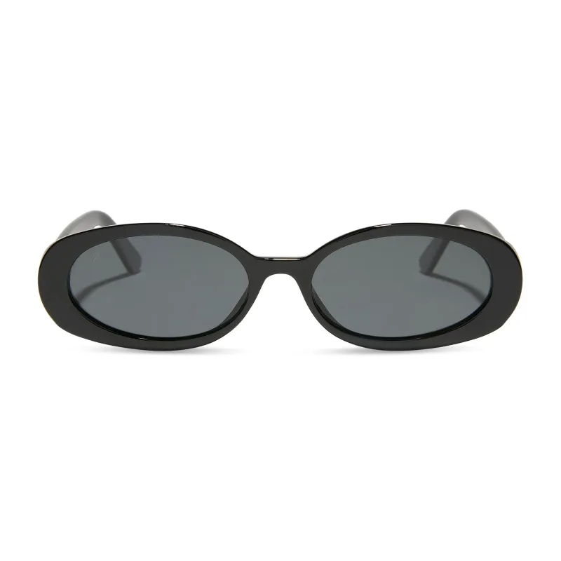 westwood - black + grey polarized sunglasses sold by Dime Optics