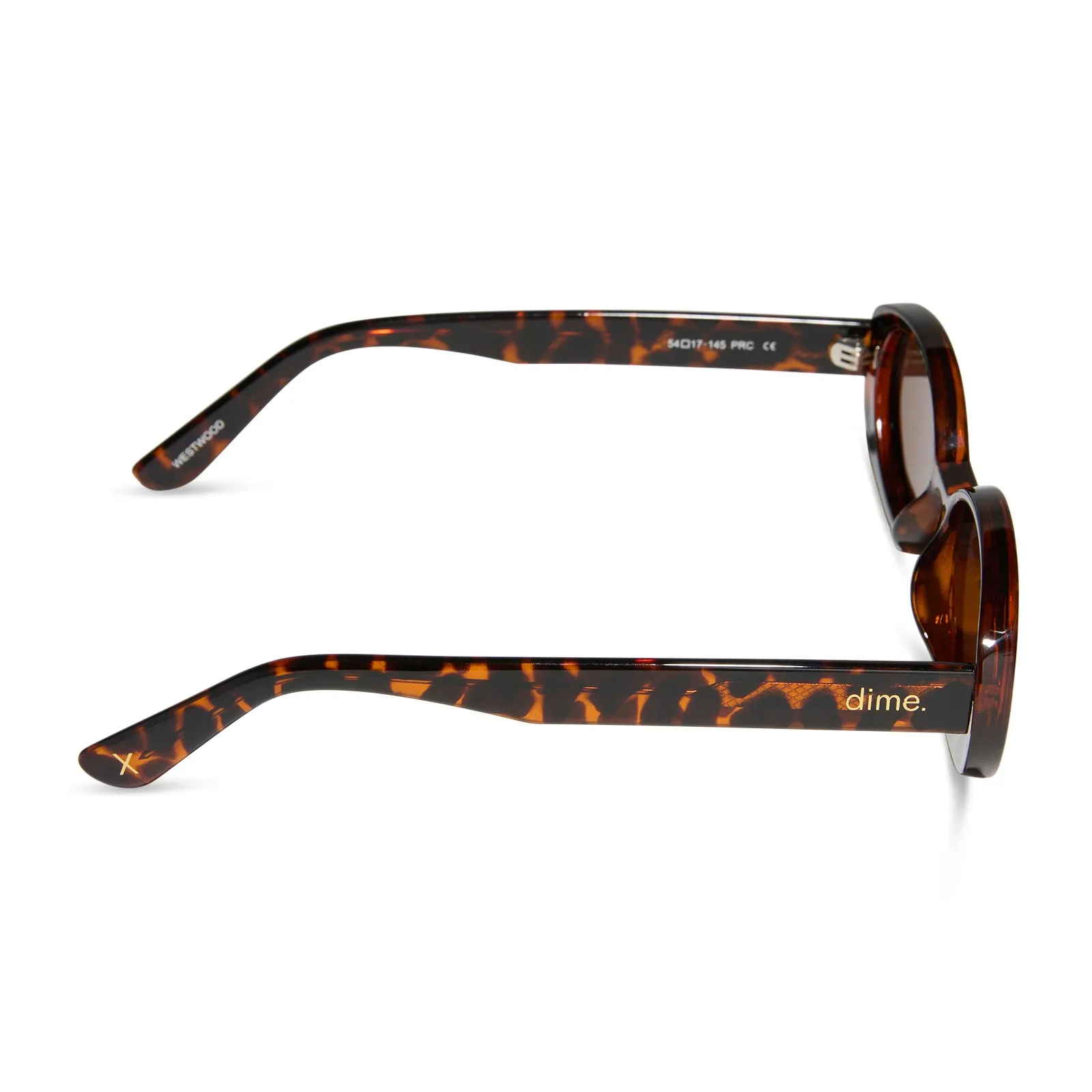 westwood - tortoise + brown polarized sunglasses sold by Dime Optics product image thumbnail 3