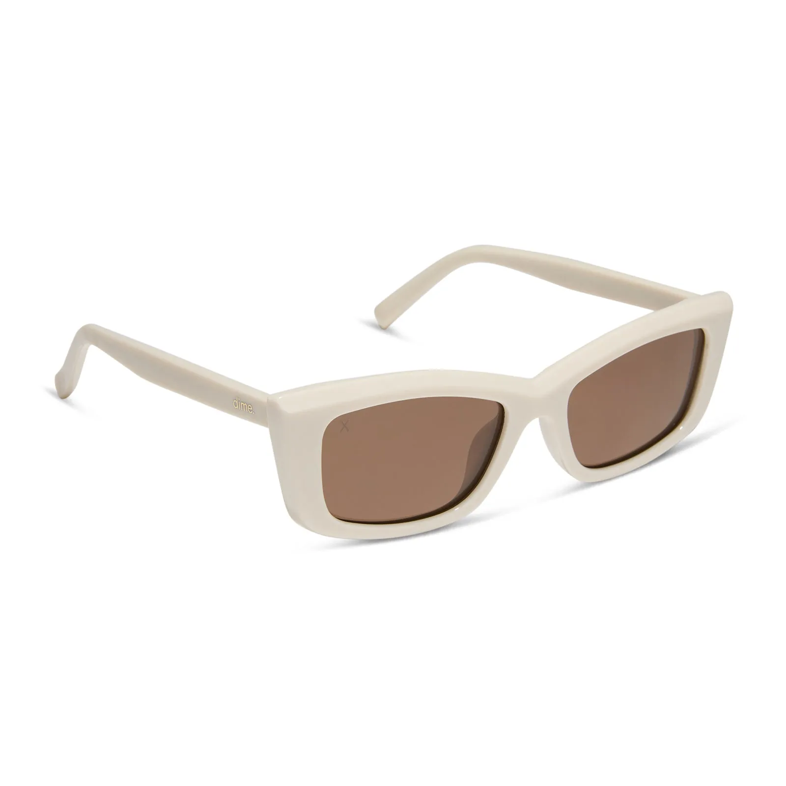 olympic - swiss coffee + brown polarized sunglasses sold by Dime Optics product image thumbnail 2