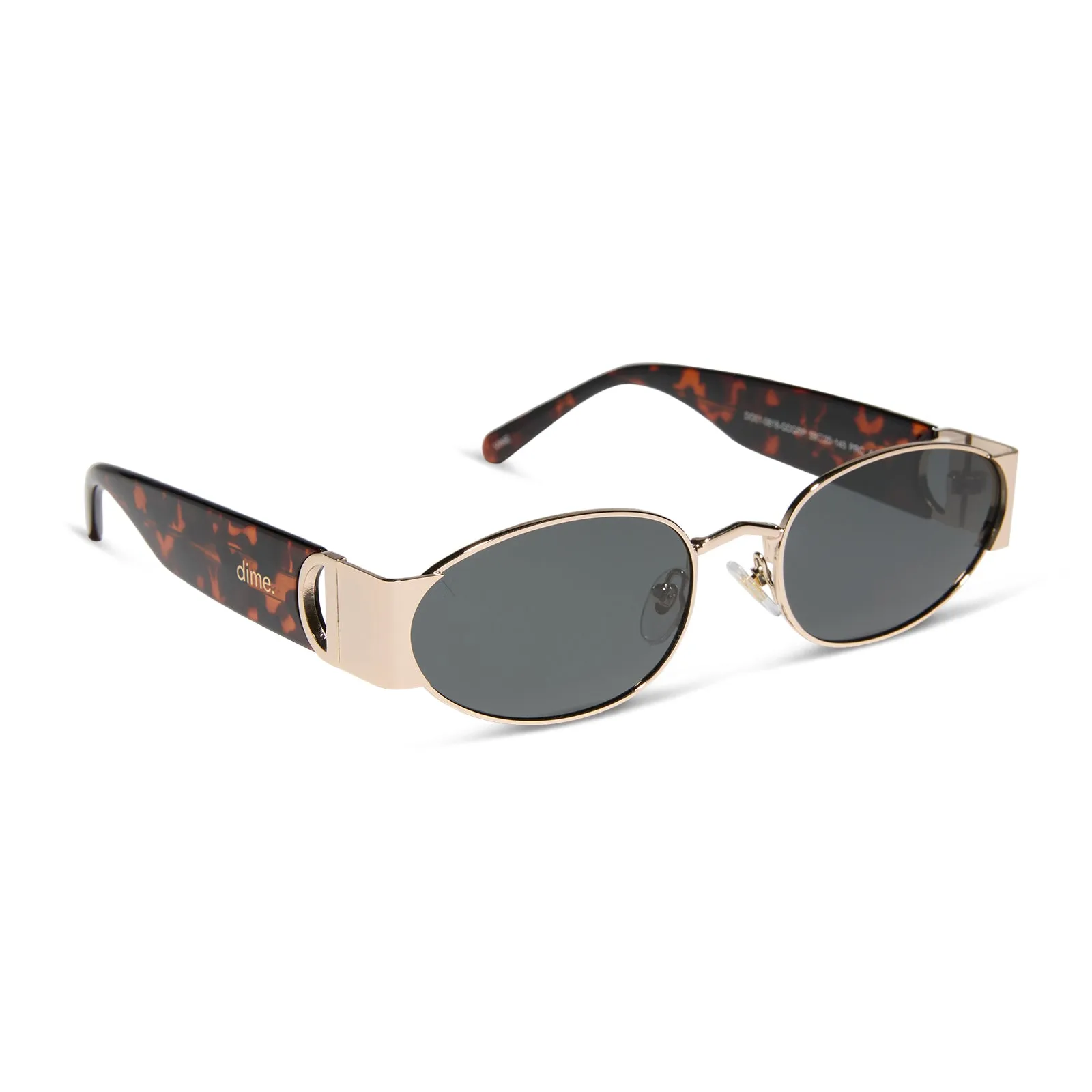vine - gold + tortoise + grey polarized sunglasses sold by Dime Optics product image thumbnail 2