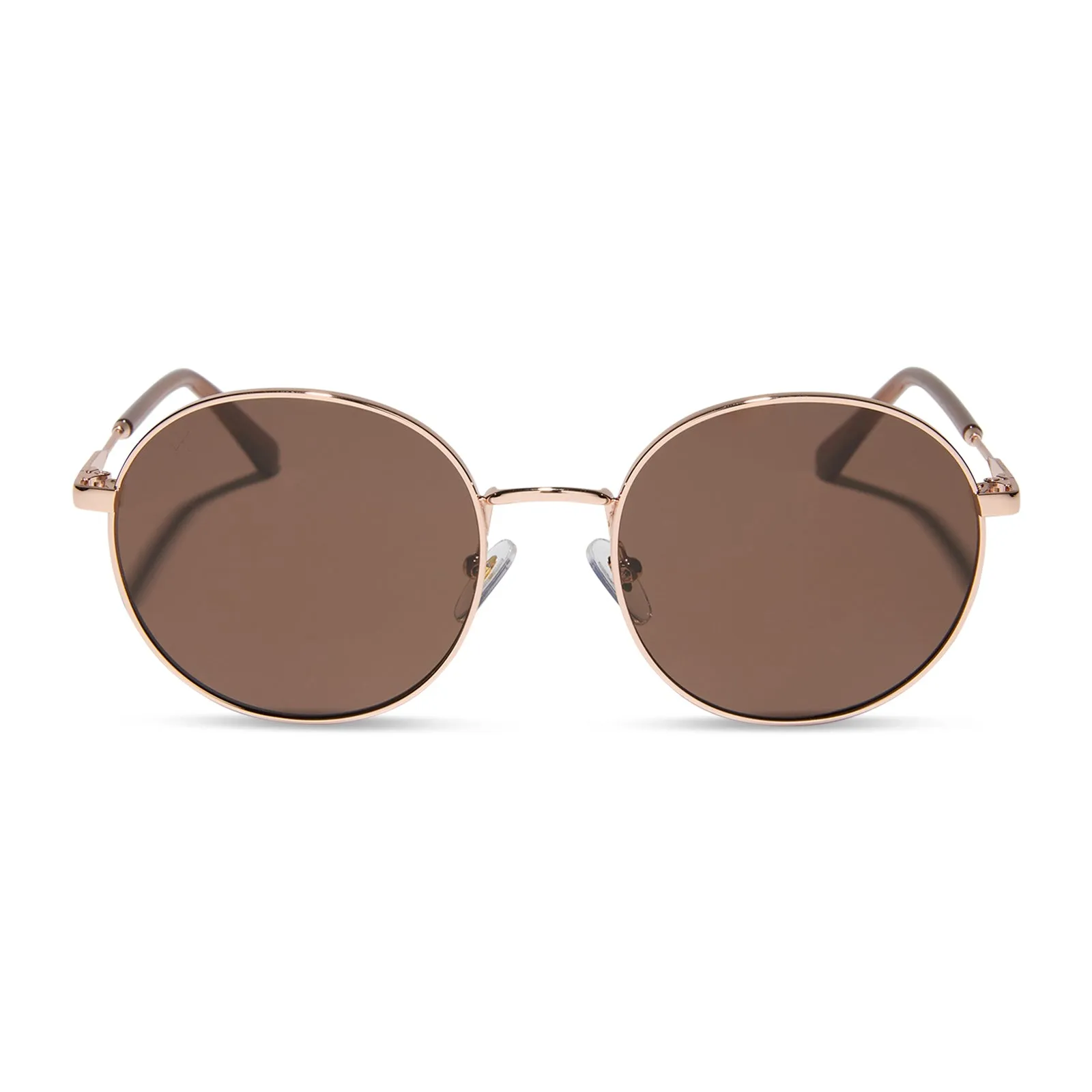 silverlake - champagne + brown tint sunglasses sold by Dime Optics