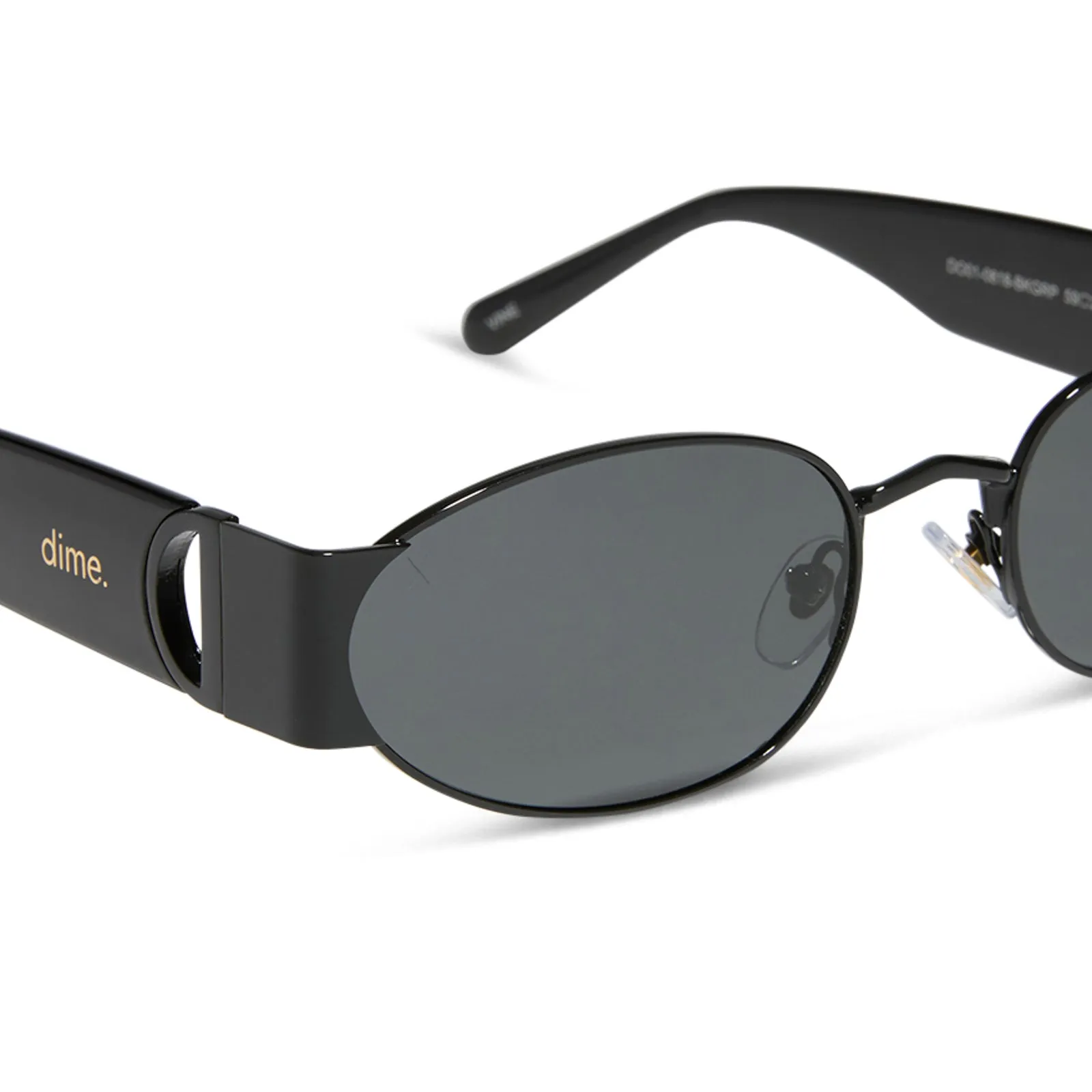 vine - black + grey polarized sunglasses sold by Dime Optics product image thumbnail 4